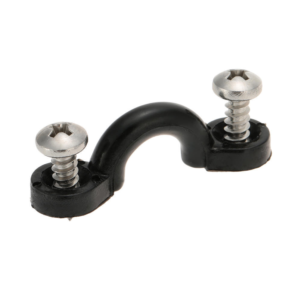 10pcs Nylon Bungee Deck Loops Tie Down Pad Eye with 20 Screws for Boat Kayak Deck Rigging Kit