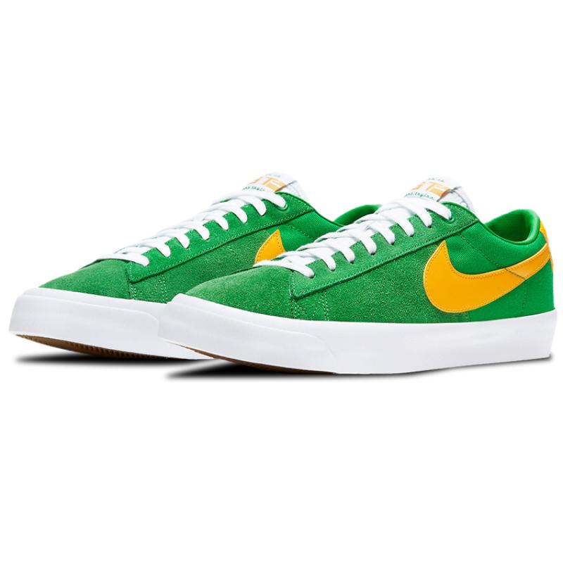 Nike Sb Zoom Blazer Low Pro Gt Lucky Green Skateboard Shoes DC7695-300