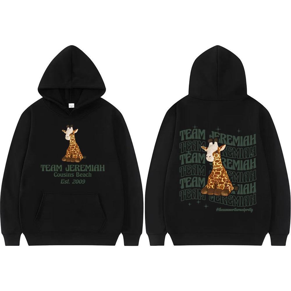 Team Conrad Cousins Beach Hoodie Tops I Turned Pretty Graphics Hoodies Men Women's Retro Harajuku Oversized Hot Sale Sweatshirts