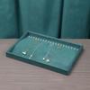Earrings Jewelry Storage Box Rings Jewelry Box Pallet Simple Velvet Jewelry Tray  Jewelry Storage