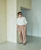 BILLIANT Belted Wide Slacks_Beige