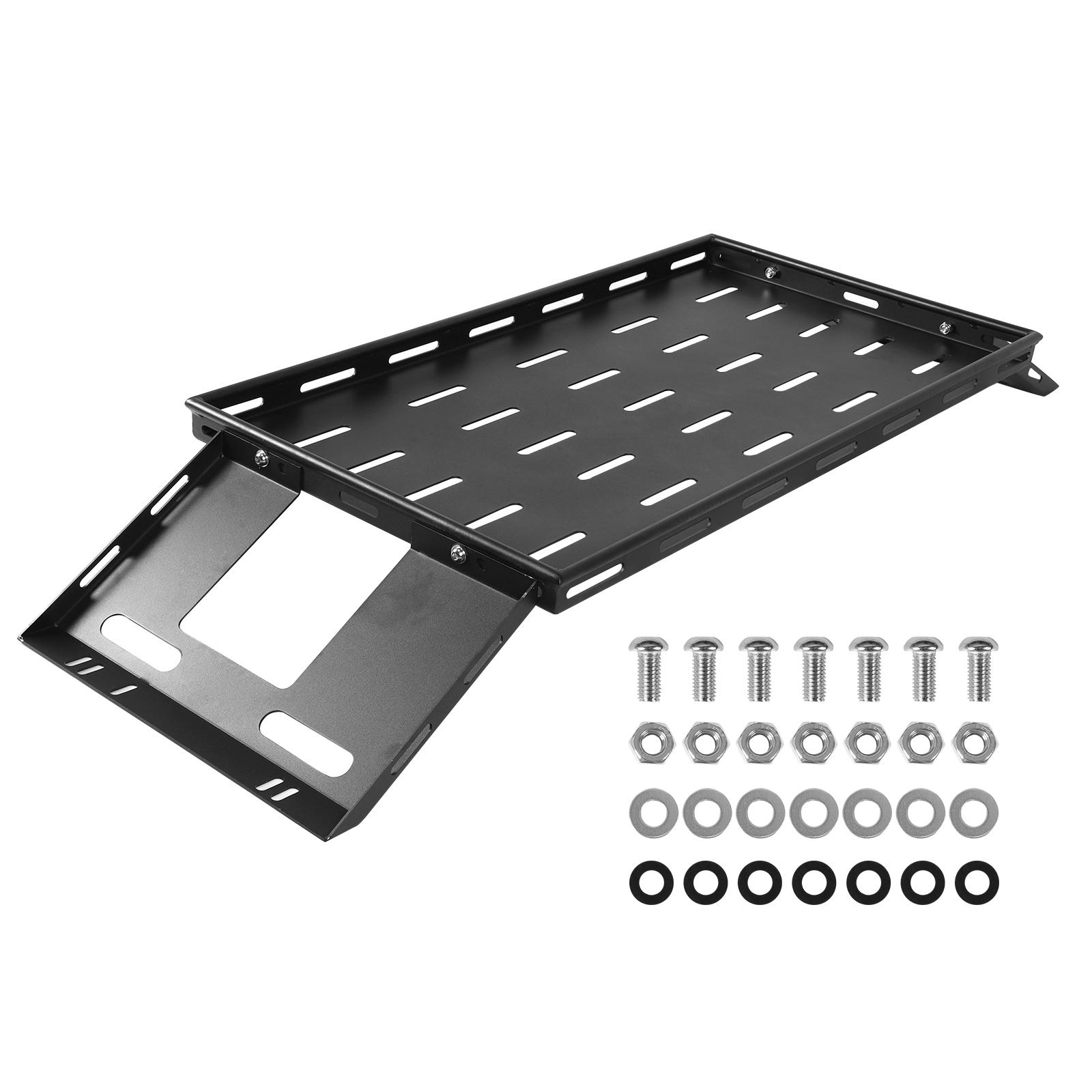 1 Set Rear Trunk Cargo Rack Wear Resist Interior Storage Basket Anti-Scratch Car Trunk Luggage Frame for 07-25 JK/JL Wrangler