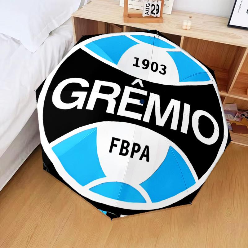 1PC Grêmio FBPA Printed Umbrella Folding umbrella, automatic umbrella 8-Frame for Travel, camping Fan gifts Christmas Gifts