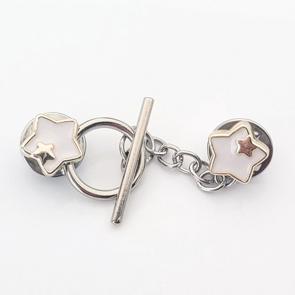 Crown Close Neckline Decorative Brooch Triangle Flower Anti-light Brooch  Skirts