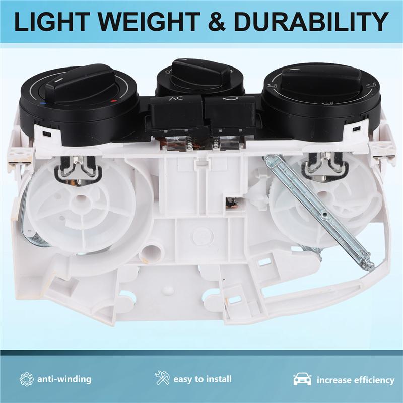 A58X-Heater Control Unit Switch Air Condition Climate Control Switch 1J0820045F For VW Passat B5 Golf Jetta GTI Bora Beetle