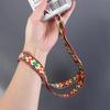 Stickerei Handy-Lanyard Ethnischer Stil Handy-Riemen Handyhüllen Mobiltelefon-Kette Zum Umhängen