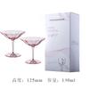 Pink Crystal Champagne Glass Floral Lace Martini Cocktail Cup for Girls