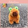 Headband Animal Frog Capybara Plush Keyring Pendant For Gift And Accessories