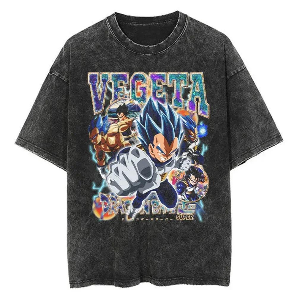 Dragon Ball Super Broly Vintage Washed Oversized T-Shirt | Unisex Streetwear Top