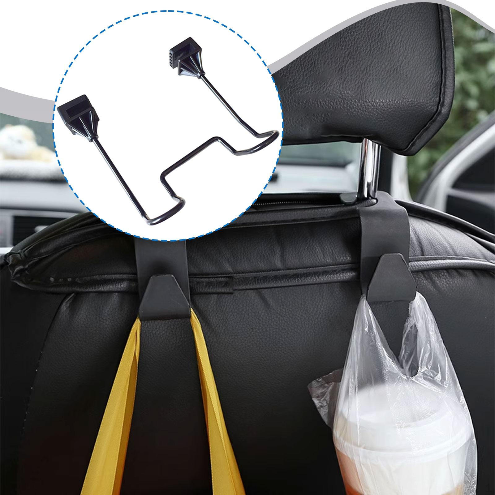 

Truck Seat Hard Hat Holder Accessories Durability Sturdy Metal Double Hook
