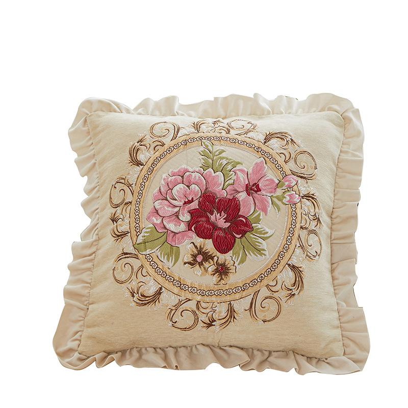 Business Gifts, Ruffles, Core-containing Large Pillows, Sofa Back Cushions