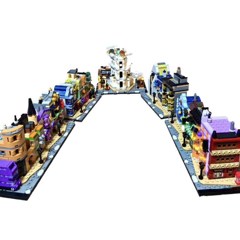 Creative 76444 Alley Store Building Blocks Streetscape Building Educational Toys, Birthday Toy Gifts, Christmas, Halloween Gifts