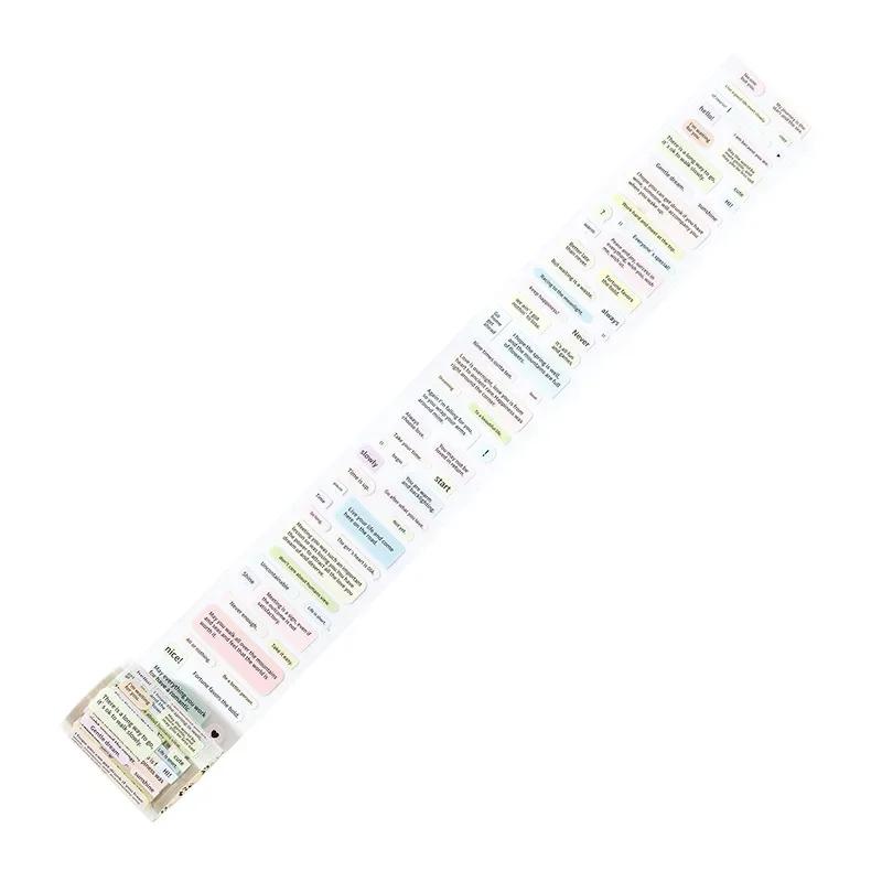 

Mr.paper 200cm Cartoon Stickers for Korean Style Scrapbooking - Cute Characters and Material Decals