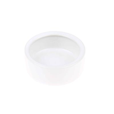 Reptile Food Bowl Anti-Escape Ceramic Feeder Dish Black White Reptile Water Bowl For Hermit Crab Gecko Chameleon Corn Snake