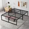 Metal Bed Frame 13 Inch with 3 in 1 Steel Support Heavy Duty Metal Platform Bed Frame No Box Spring Needed Mattress Foundation