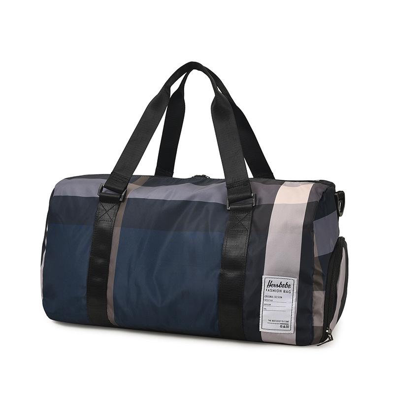 Dry and wet separation fitness bag women with shoe position anti-splashing outdoor sports backpack light short-distance travel bag men