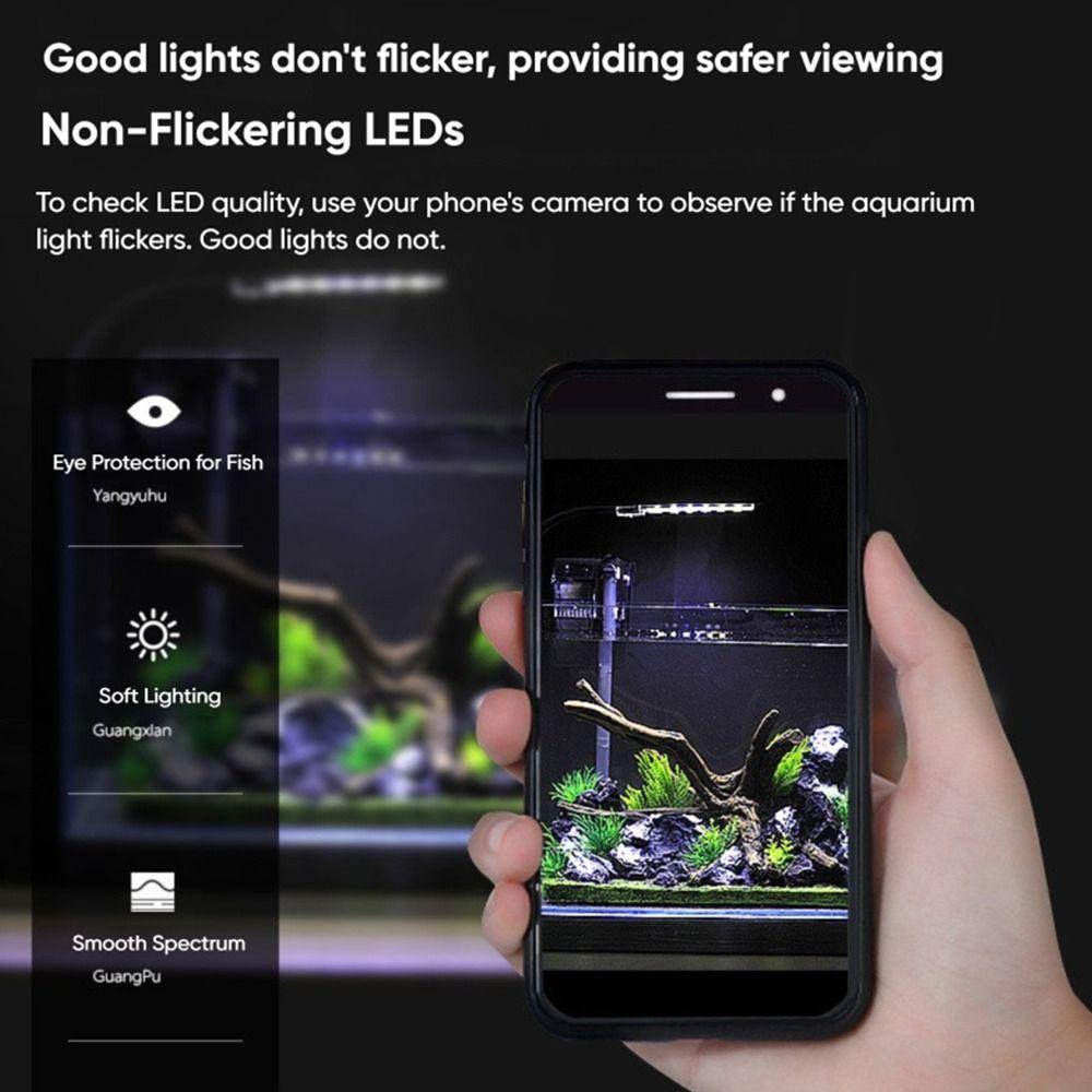 Lumină LED pentru Acvariu Ultrathin Lumină Clip pentru Creștere Lampă Acvatică Nouă Lumină Acvariu
