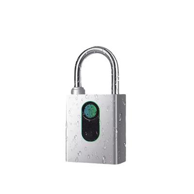 Keyless Fingerprint Lock Waterproof USB Charging Smart Padlock Intelligent Safety Zinc Alloy Electronic Door Lock House Unlock