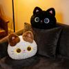 Home Decoration Plush Cat Cushion Stuffed Animal Cat Throw Pillows Birthday Gift