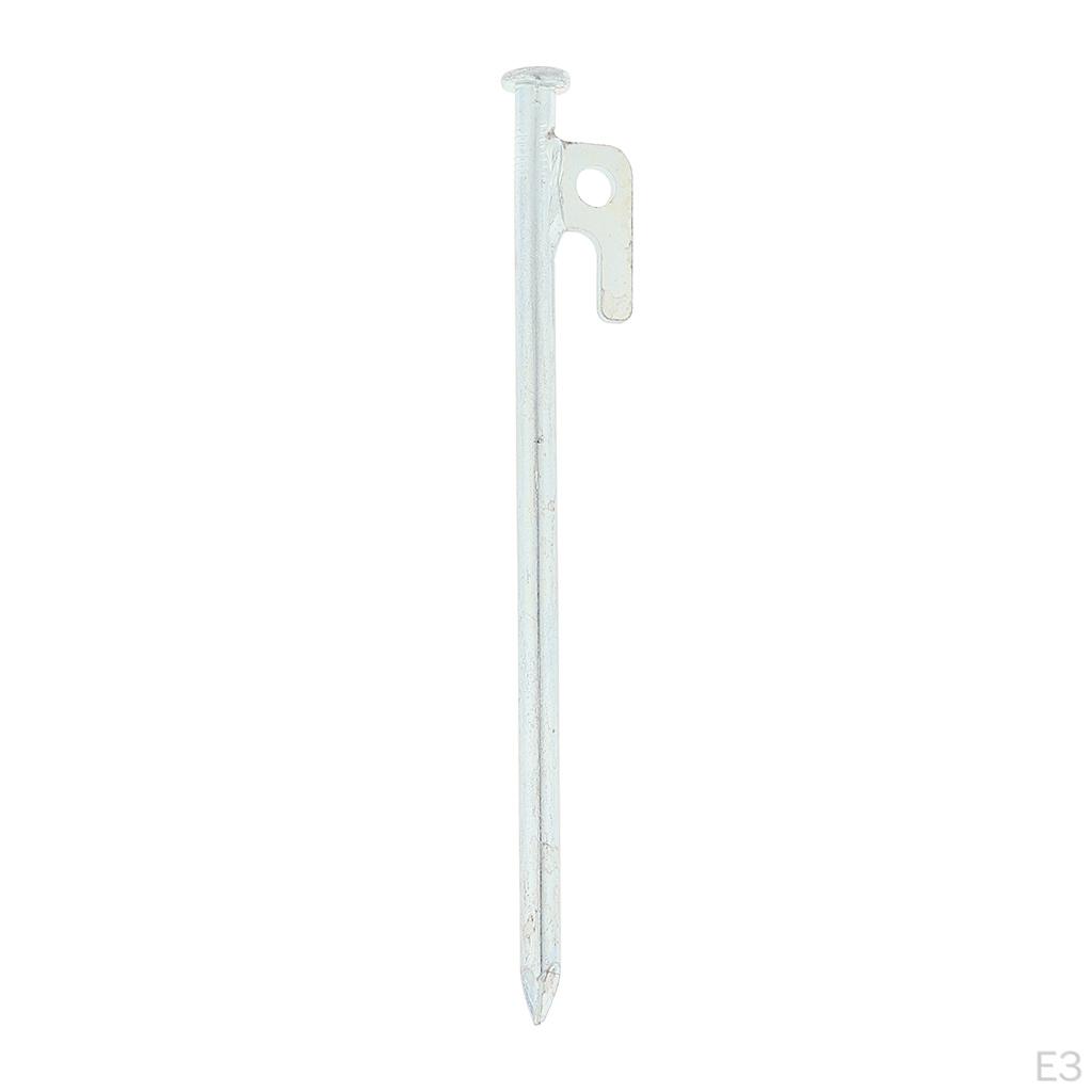 4 Piece Stainless Steel Strength, Camp Canopy, Awning, Rock Stakes, 10mm Dowel