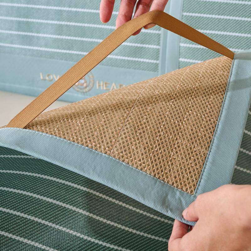 Bear Rattan Mat Sofa Cushion Summer Ice Silk Mat Cushion New Cool Leather Sofa Cushion Non-Slip Cushion