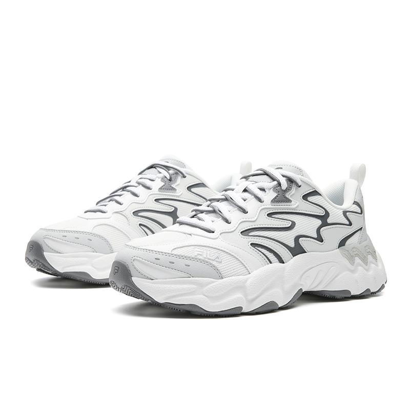 Men's Sneakers FILA FERN Chunky Sneakers Men's Low-top Distinguished White/Vanishing Blue
