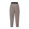 CHALLENGER Women'S Cut-Line Tapered Modified Pocket Cargo Pants Beige