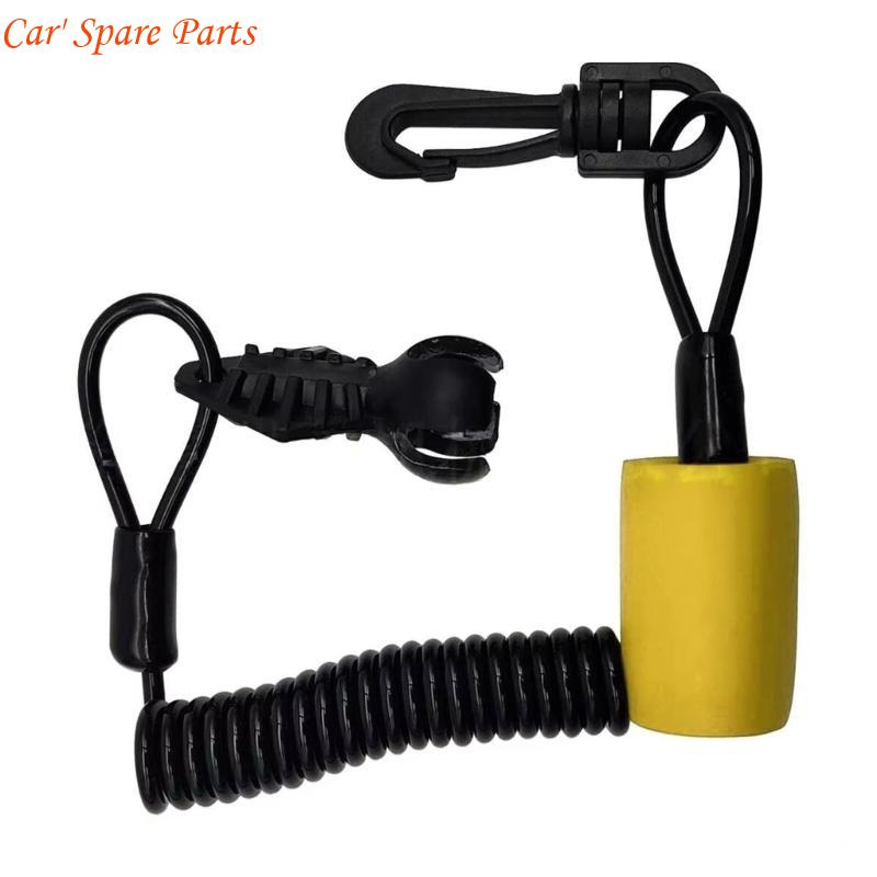 

Y4UA Waterproof Lanyard Clip Multipurpose Safety Lanyard Clip Water Aports Accessory Simple to Use for Boats RXT жёлтый