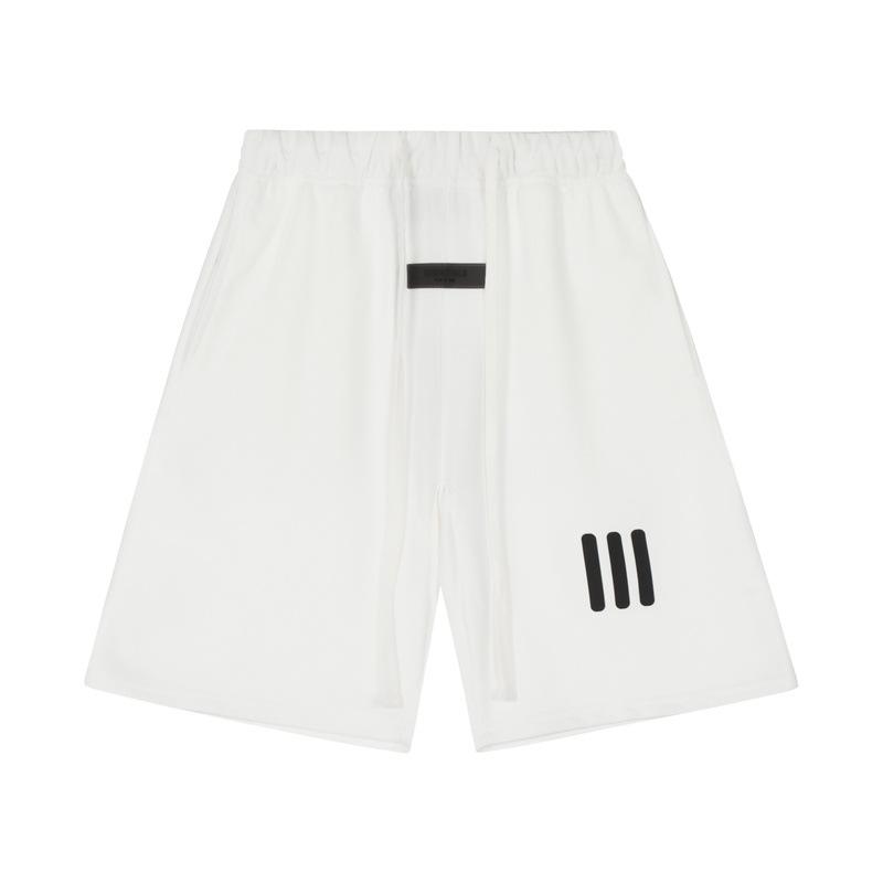 FOG ESSENTIALS Unisex Loose Silicone Print Casual Shorts