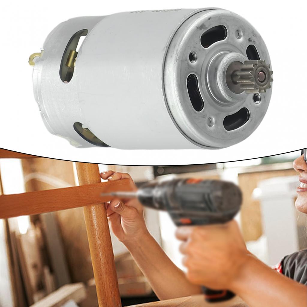 High-power V DC Motor Low Noise Metal 21V Two-speed