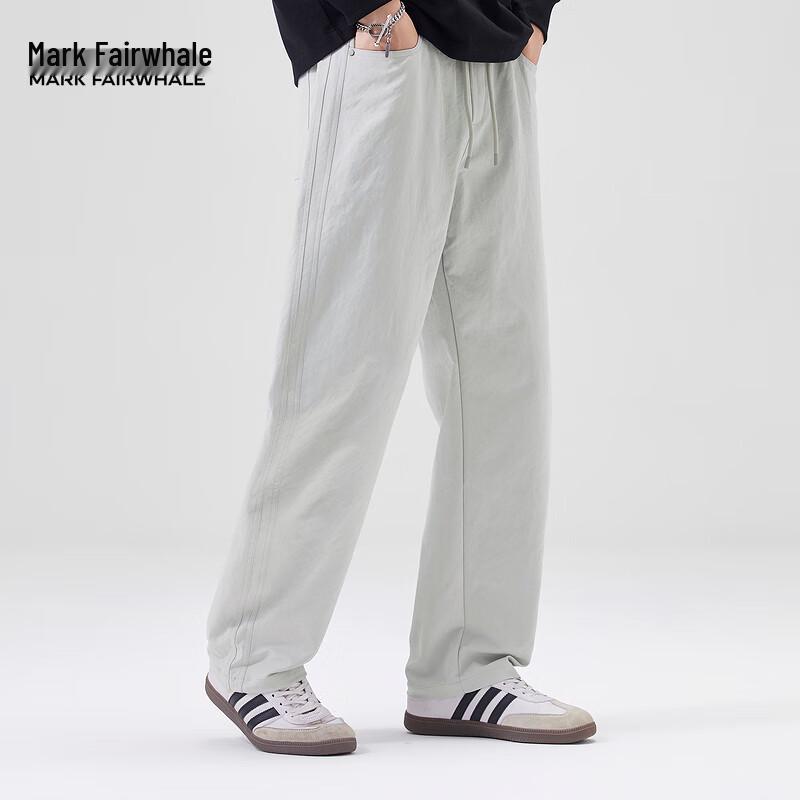 Mark Fairwhale Men's 2025 Autumn/Winter Casual Straight-Leg Pants