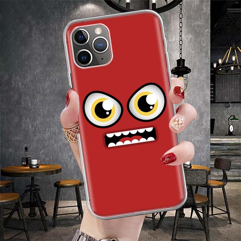Funny Face Cute Soft Phone Case For IPhone 11 17 Air 16E 16 Pro Max 15 + 14 Plus 13 Mini 12 Apple 7 SE 8 Fundas Coque 11 17 Air