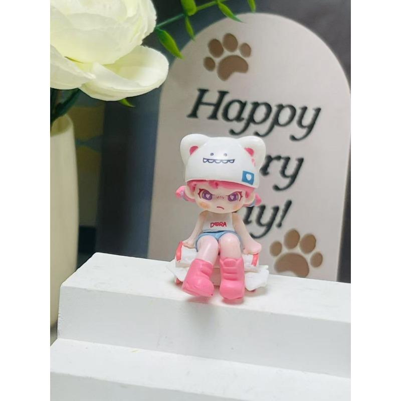 Mengli Dimo Sister Erchuang Changed The Baby's Optional Gift, Which Can Be Punched and Made Into A DIY Keychain Mobile Phone Chain.