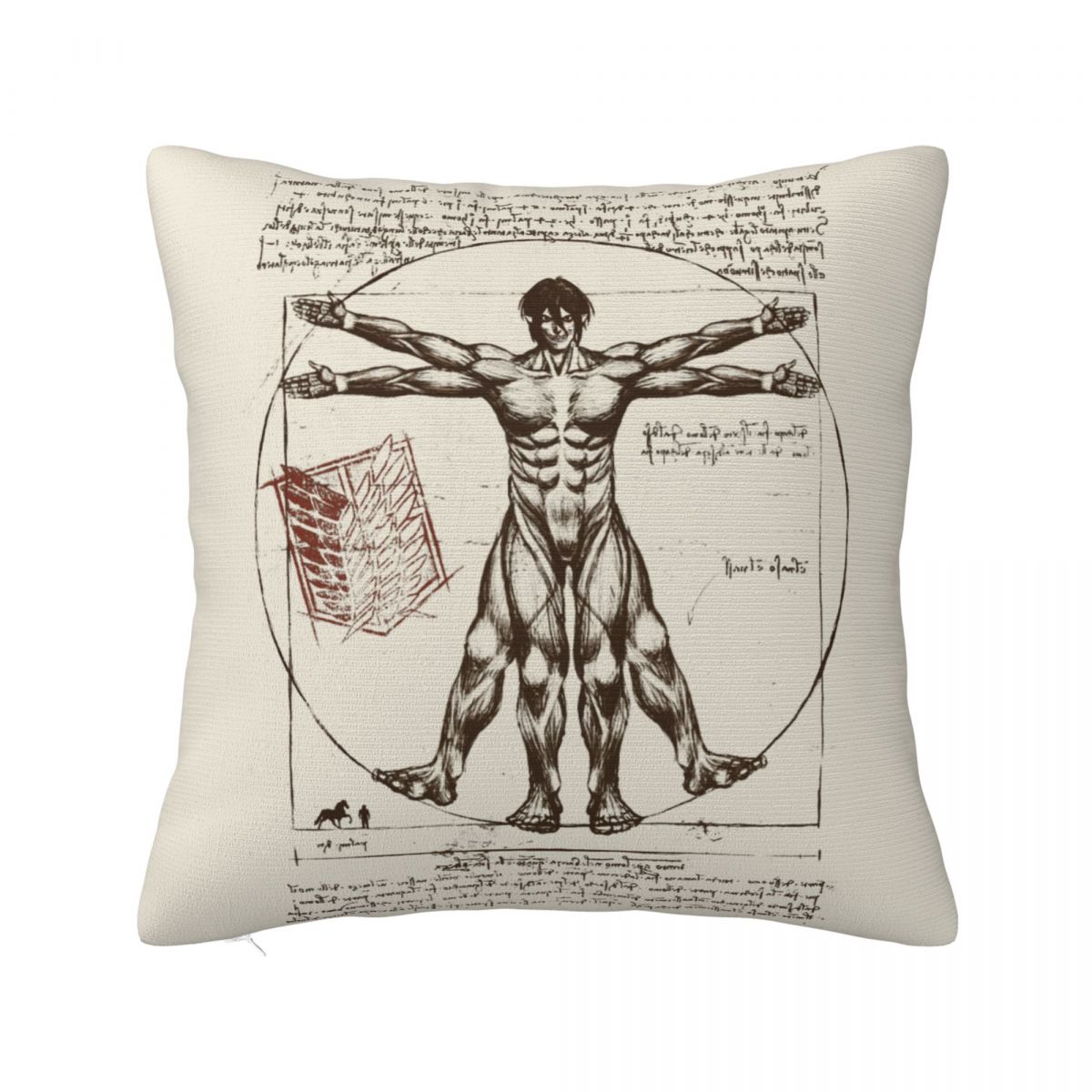 

Наволочка Армин из Атаки Титанов Attack on Titan Лучшие японские чехлы для подушек Наволочка на заказ для дома 45*45 см 30cm x 30cm