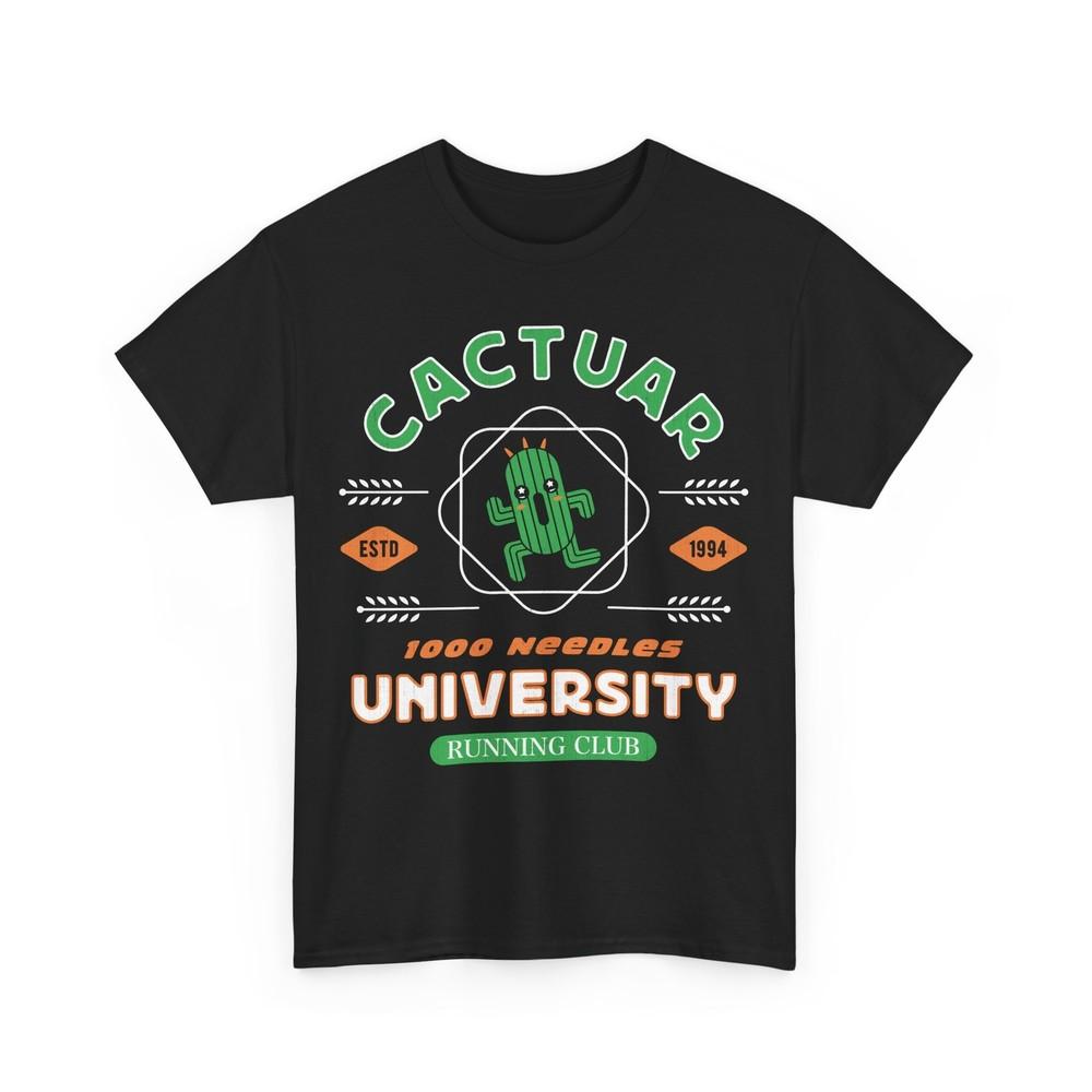 

Cactuar Running Club University Unisex T-Shirt. Final Fantasy Video Game. JRPG. XL
