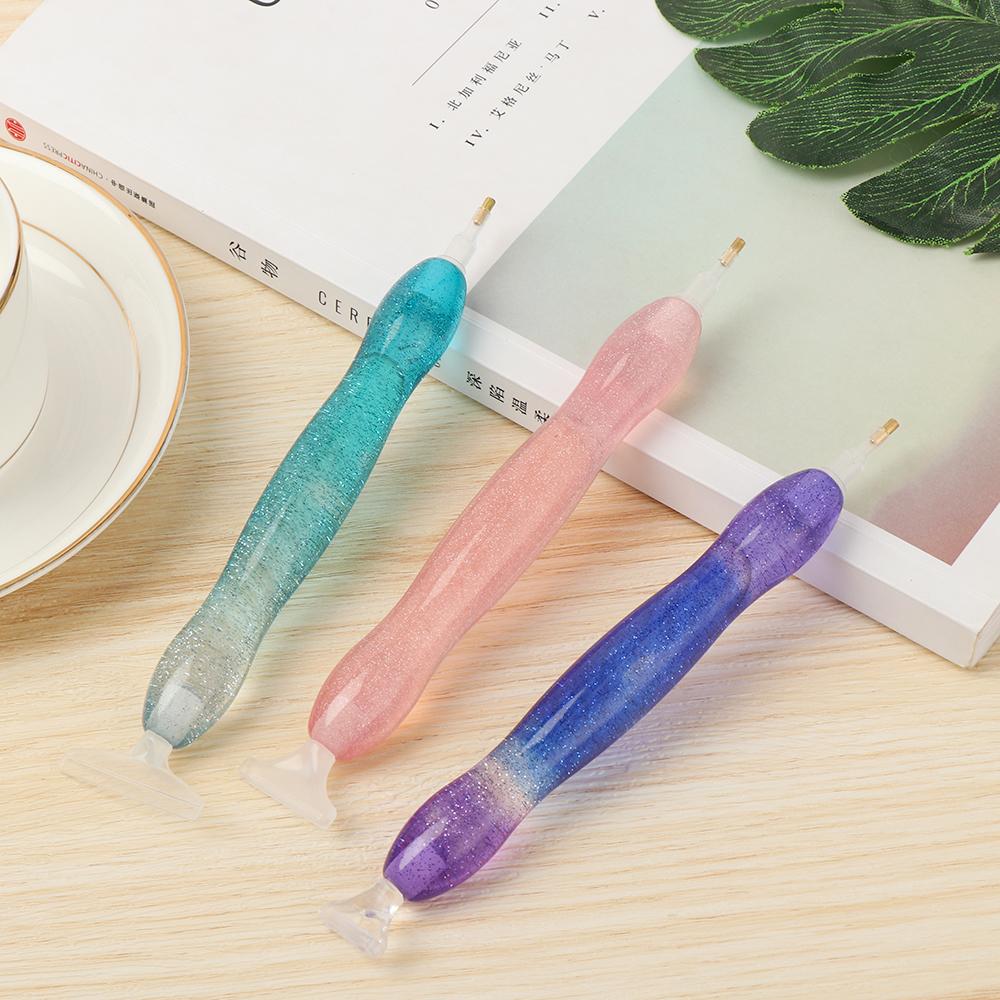 Picking Tool Resin Cross Stitch Point Drill Pen Diamond Drawing 5D Diamond Painting Pen