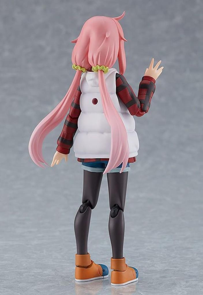 Figma Nadeshiko Kakamigahara wersja DX malowana ruchoma figurka Yurucamp skala niefigurkowa ABS&PVC