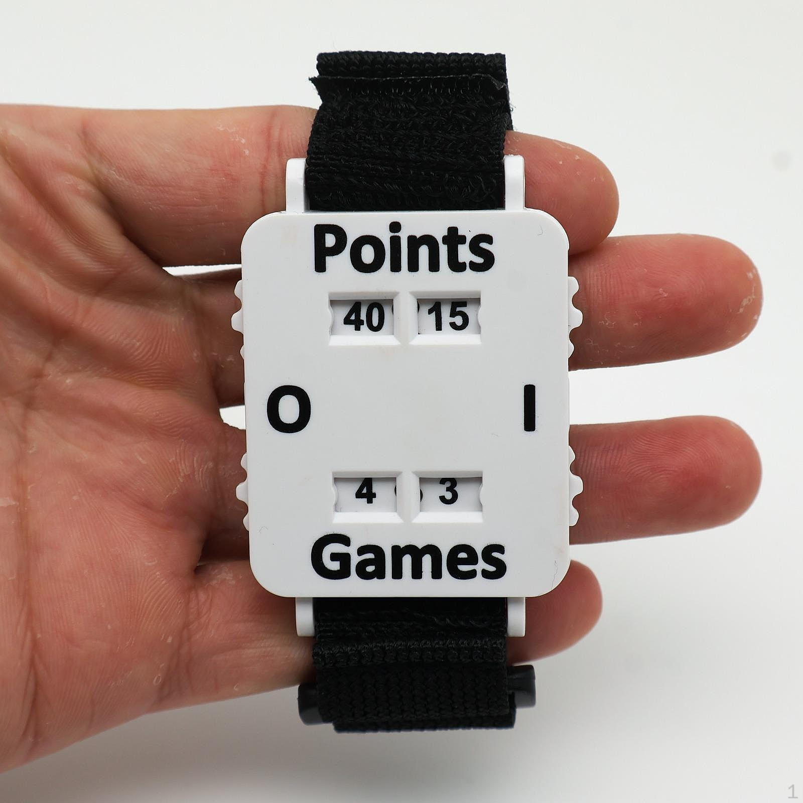 Wrist Score Counter Keeper Wristband Convenient Sports Accessories Tennis Scoreboard for