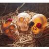 Rose Skull Halloween Model Ornament Small Night Light For Decoration Room