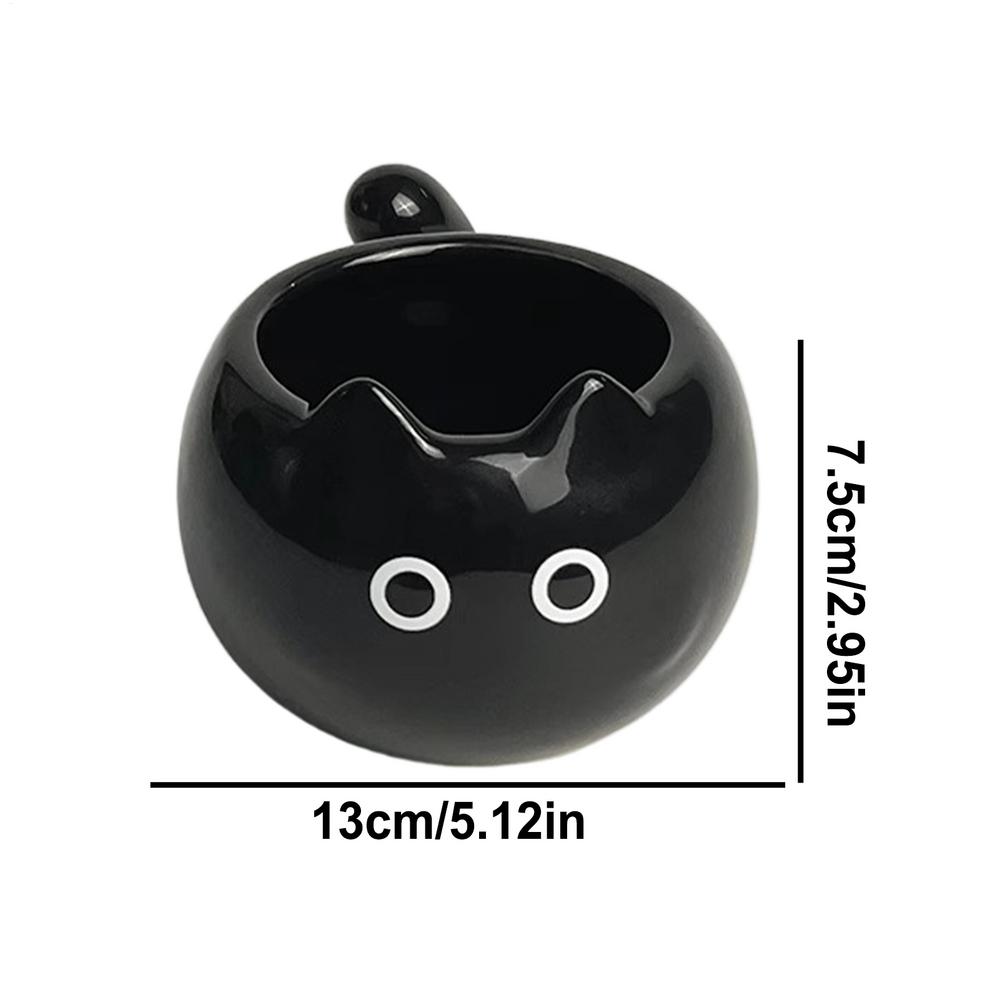Cat Tea Mug Kitten Coffee Mug Tea Cup Cute Water Tumbler Large Caliber Drinking Cup Cappuccino Cup Coffee Tea Milk Mug Water Cup