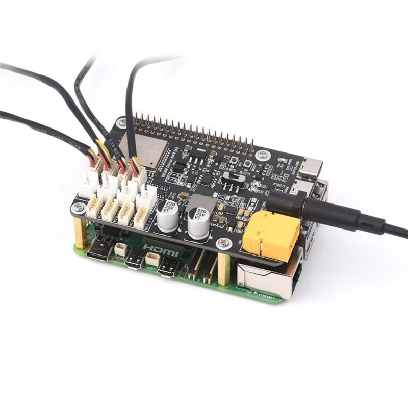 Direct Drive Servo Motor Driver Board For DDSM Series For DDSM115 DDSM210 Motors Controller 4Channel Interfaces