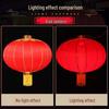 Outdoor Waterproof Red Silk Lantern