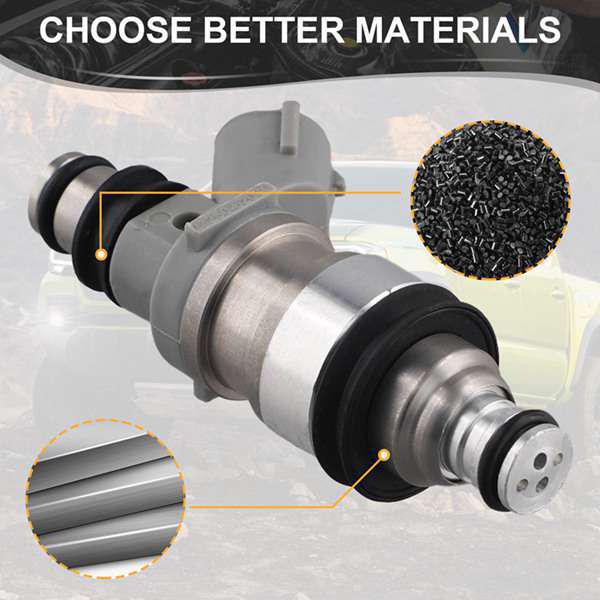 1 pc Fuel Injector, Material: ABS, Color: As Shown, Compatible with Feng Vehicles.