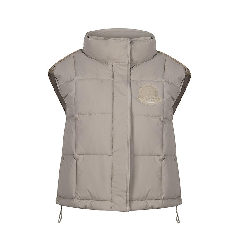 Женская осенне-зимняя однотонная утолщенная верхняя одежда с хлопковой подкладкой — фото 20