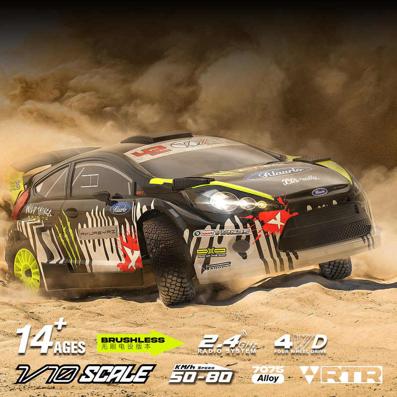 XTS F10 Rally Car 1:10 Rc Remote Control Car Carbon Fiber Four-Wheel Drive Drift Racing Off-Road Simulation Model RTR Gift