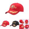 Cccp Ussr Russian Cap Adjustable Baseball Hat For Men And Women Black And Red Embroidered Couplecap