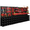 Workshop Tool Board 172x78 Cm + 68 Trays