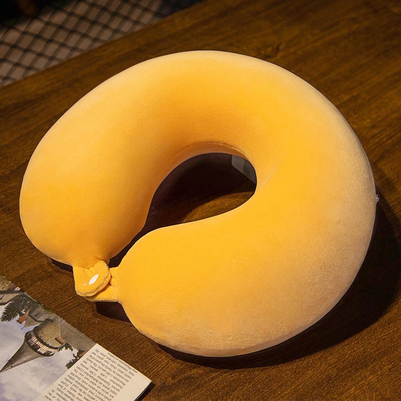 U-shaped Pillow for Neck Protection, Memory Cotton Pillow for Neck Protection, Portable for Office, Travel, Sleep, and More