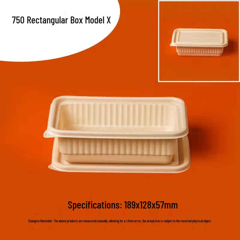 Sheng Hua He Yi Yuan Disposable Corn Starch Divided Meal Box