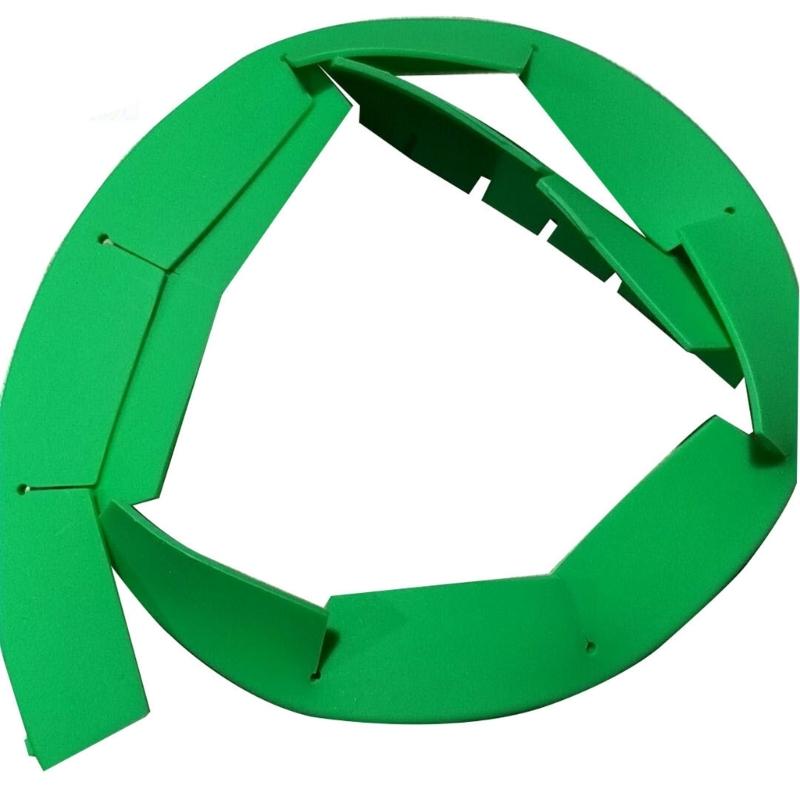 Heat Resistant Silicone Pizza Cover Protective Rings for Hot and Cold Food Highly Performances for Pie Bakery Use 2PCS